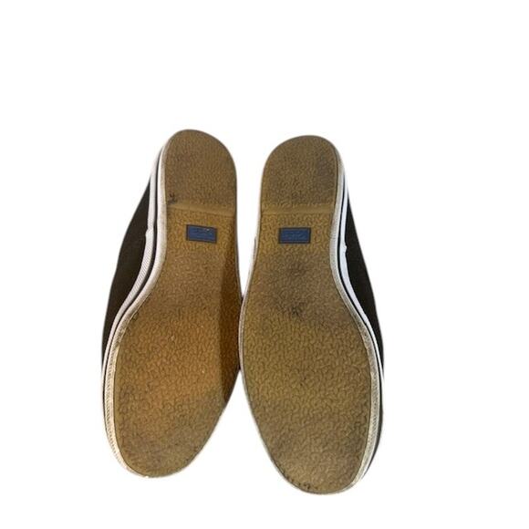 Kate Spade X Keds Black Laceless Slip on Flat Sneakers Women Sz 5.5 - Picture 4 of 9